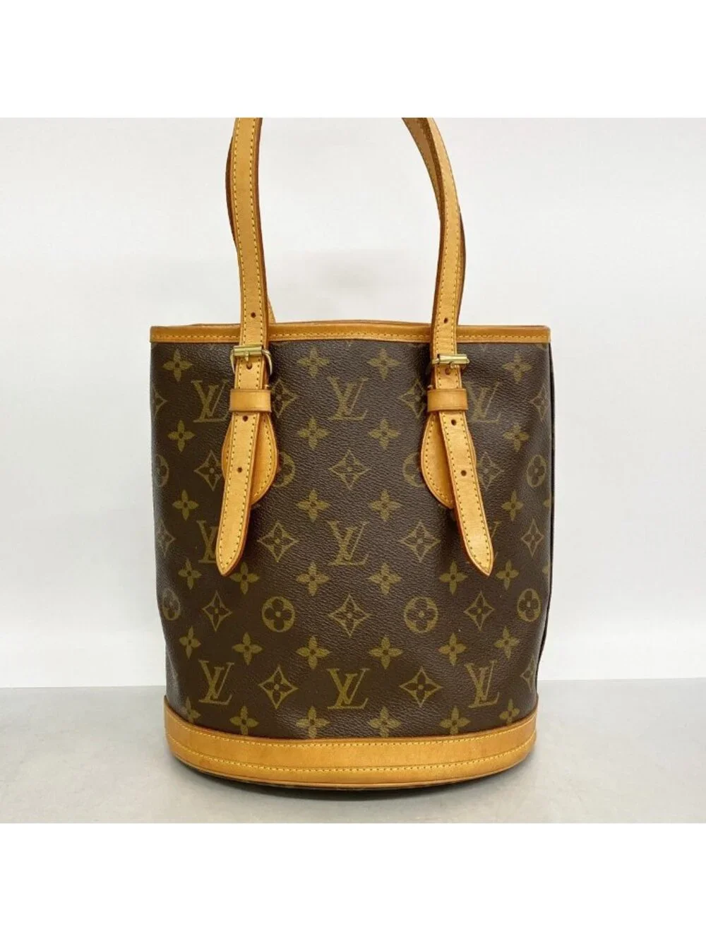 Louis Vuitton Tote Monogram Bucket PM Brown